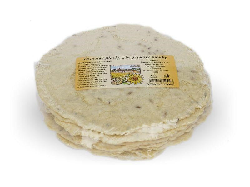 Tasovské bezlepkové placky - 220g